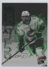 2025 Upper Deck Fleer Ultra Outlining Green 9/10 Kiefer Sherwood #OL18of30 0me2