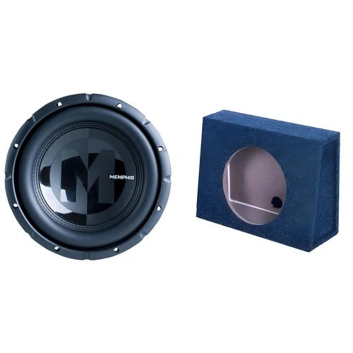 Memphis Audio 15-PRX1044W 10" Power Reference Dual 4-Ohm Subwoofer  and a Sea...