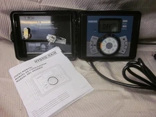 Hydro-Rain Indoor Outdoor Irrigation Controller & Timer 9 Stations HRC-100C