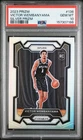 157307186 Victor Wembanyama 2023 Panini Prizm #136 Silver Rookie RC PSA 10