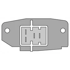 BuyAutoParts HVAC Resistor L9-D0075AN
