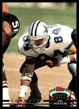 Jay Novacek 1992 Stadium Club #489 Cowboys NFL READ FREE SHIPPING AutographDen