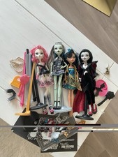 poupée monster high lot Cupid Dracula Skullector Frankie Basic Cleo Gloom Bloom
