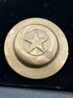 Antique - CIVIL WAR Era - Confederate Texas Cavalry Star Bridle Rosette Brass — photo 9