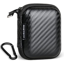 Earbud Case Holder Earphone Case Hard EVA Headphone Storage Bag Small Zipper ...