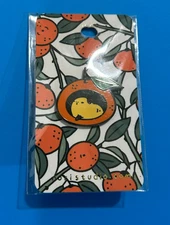 LAST ONE NEW Noristudio Bubu Moonch Hima Guinea Pig Orange Pin Badge Tangerine C