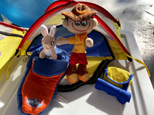 MINIATURE CAMPER WITH TENT