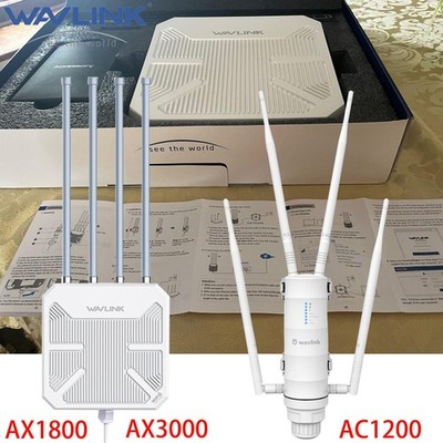 WAVLINK Wifi Extender Booster Outdoor WiFi 6 Router Long Range Signal Amplifier