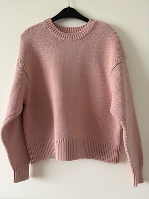 SAMSOE SAMSOE   Pullover Sweater   Smoke Rose   Medium   Cotton-Mix   NP 180 Eur