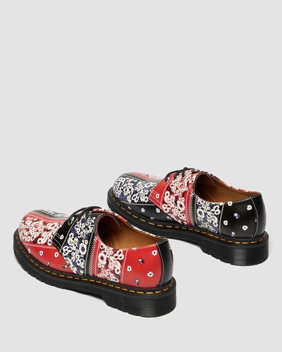 Zapatos Dr. Martens x NOMARHYTHM TEXTILE 3 Agujeros 1461 COLLABO 42733100 Japón Nuevos - Imagen 5 de 8
