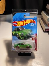 Hot Wheels Porsche 934 Turbo RSR Green 2/10 Then And Now 338/365 with protector