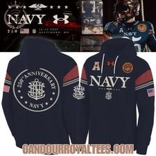 Navy Midshipmenn 250th Anniversary Hoodie