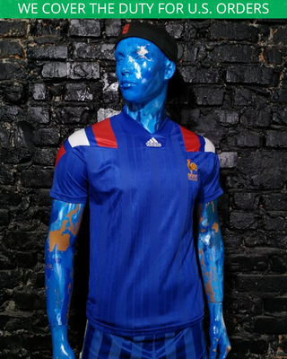 France Team Jersey Home football shirt 1992 - 1993 Adidas