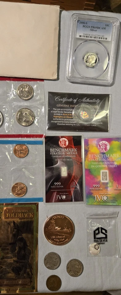 Big Lot Of Coins - Slabs - Gold - Silver - Copper - Mint Sets - Image 4 of 4