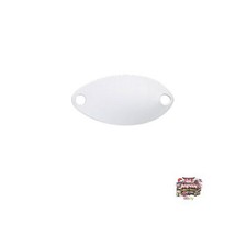JACKALL Spoon Charm 19mm 1.0g White #35