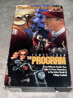 The Program (VHS, 1994) James Caan, Halle Berry, Omar Epps ***TESTED***