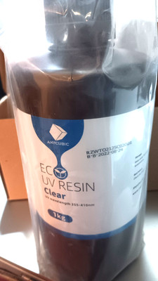 HARZ -1kg EC UV TRANSLUZENT KLAR 3D Drucker Resin Basic.Wellenlänge 355-410nm