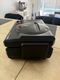 MEGA CD Console SEGA Genesis System Color Black Partially Works