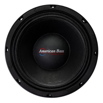 AVD. American Bass Godfather 10 Midrange Car Speaker, 800 Watt Maximum black 