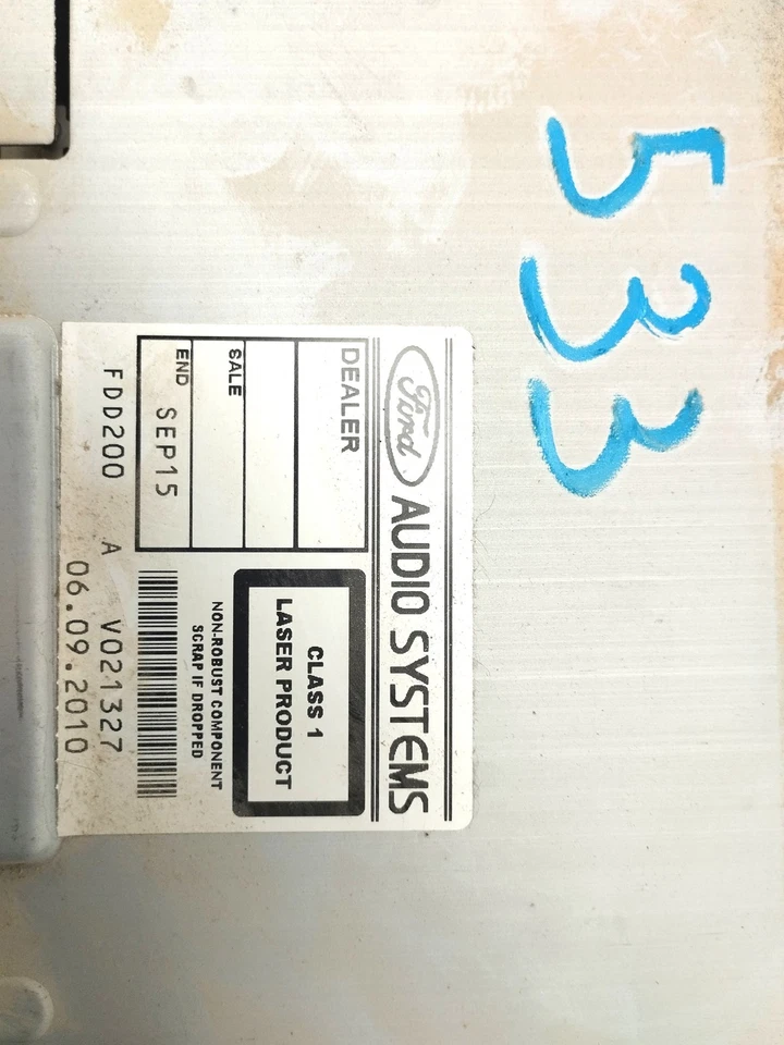 FDD200 SISTEMA AUDIO / RADIO CD / 115845 PARA FORD TRANSIT CONNECT TC7 1.8 TDC - Imagen 2 de 4