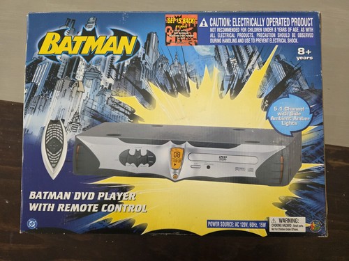 Brand New In Box Kids Station Batman DVD Player Model #KSM6002 With Remote - Picture 2 of 22
