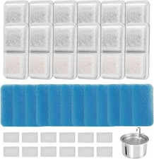 12 Pack Cat Water Fountain Filters Replacement for Oneisall Cat Water Fountain