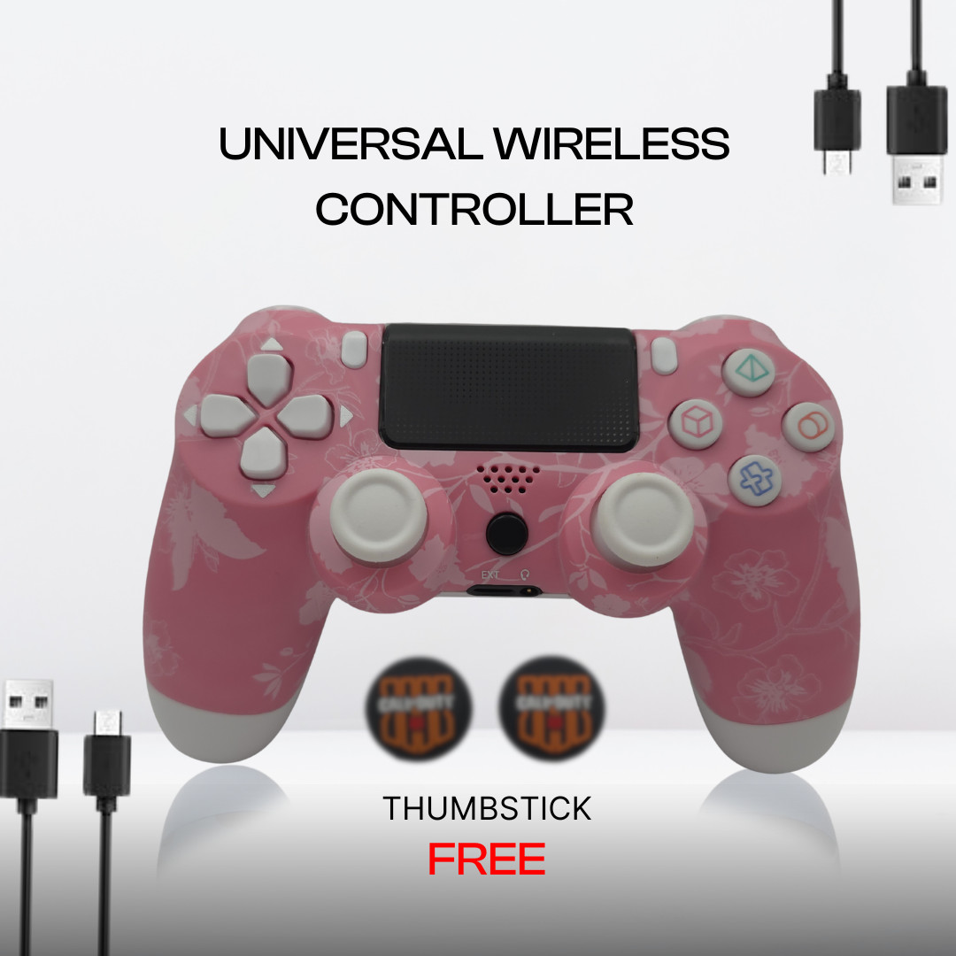 Universal Wireless Game Controller &ndash; Pink Edition &ndash; Blue