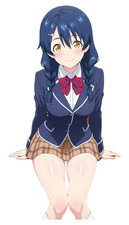 3117 Megumi Sticker, Made In USA, Laminated, Sexy, Waifu, Petite, Food Wars