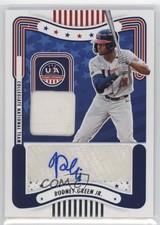 2024 Panini Stars and Stripes Materials Signatures Rodney Green Jr Auto 1k9t