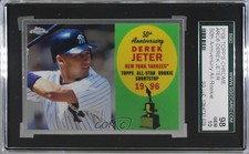 2008 Topps Chrome Topps All-Rookie Team Derek Jeter #ARC6 SGC 10 GEM HOF r7d