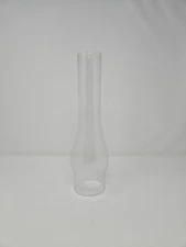 Vintage 3" x 12" Glass Oil Lamp Chimney