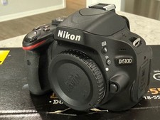 Nikon D5100 DSLR Camera w/ 18-55mm f/3.5-5.6 Auto Focus-S Nikkor Lens BRAND NEW