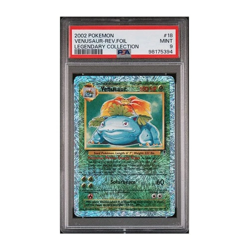 Venusaur - [Reverse Holo, Graded PSA 9] Legendary Collection (LC)