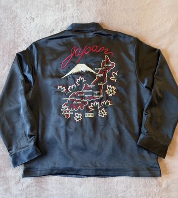 XL Kith Osaka Japan Reversible Connor Blouson Souvenir Jacket In