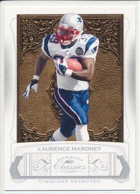 2009 Panini Classics Laurence Maroney Timeless Tributes Silver /100