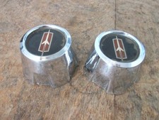 2 Original Rally Wheel Center Caps For 1973 - 1987 Oldsmobile Cutlass