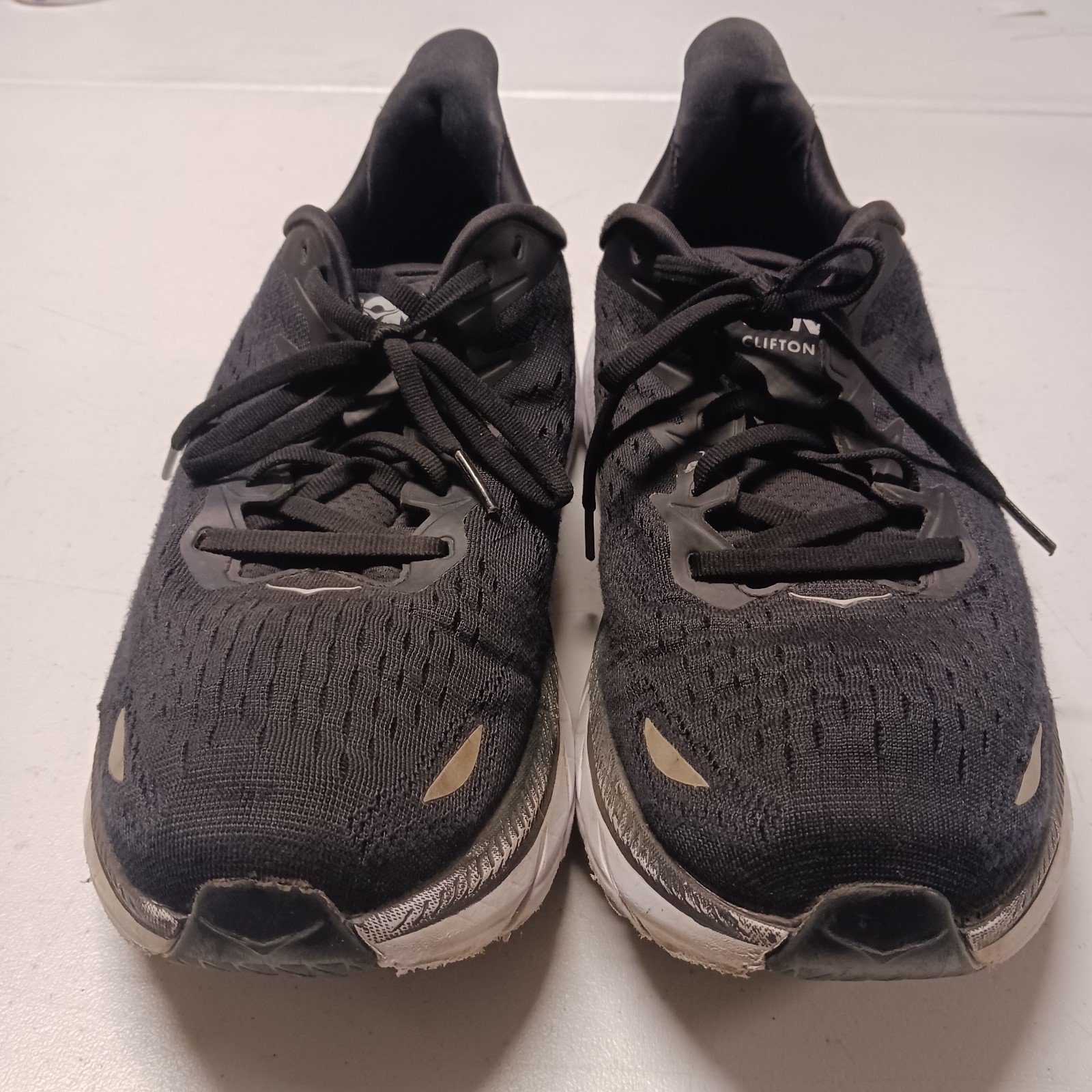 Size 11 - Hoka One One HOKA Clifton 8 Black White thumbnail 9