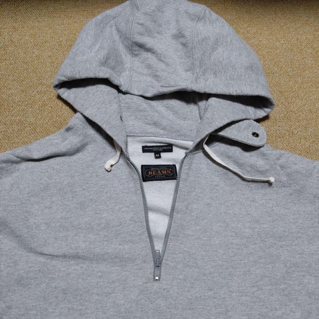 ENGINEERED GARMENTS X BEAMSPLUS PULLOVER HOODIE MEN COLOR MULTICOLOR SIZE M USED View 2