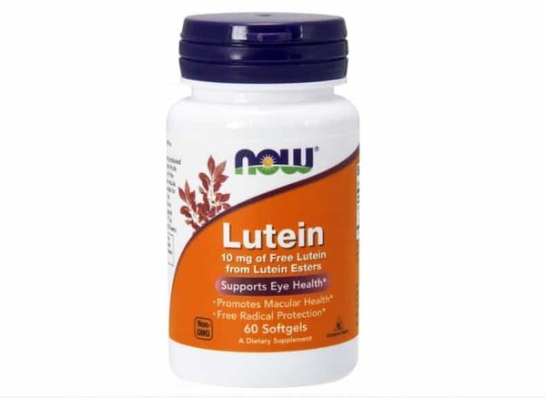 NOW Foods Lutein 10 Mg (Lutein, Augengesundheit) 60 Softgel-Kapseln-image