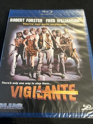 Vigilante (Blu-ray, 1982) Blue Underground - Action Thriller - Brand New