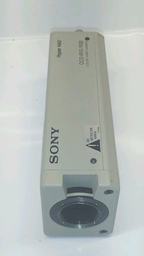 【SONY】CCD-IRIS/RGB 高性能CCD カメラ Sony CCD-IRIS-RGB Hyper HAD Color Video Camera With Sony CMA-D2