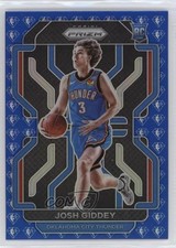 2021-22 Panini Prizm NBA 75th Anniversary Prizm Josh Giddey #301 Rookie RC 0s94