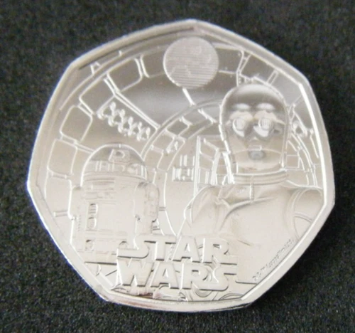 2023 UK 50 Pence — photo from another recent sale