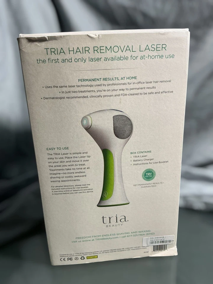 Tria Beauty 4x Permanent Hair Removal Laser | White/Green - Image 4 of 4