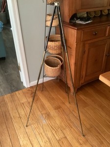 Antique W. Kenngott Collapsible Tripod Brass