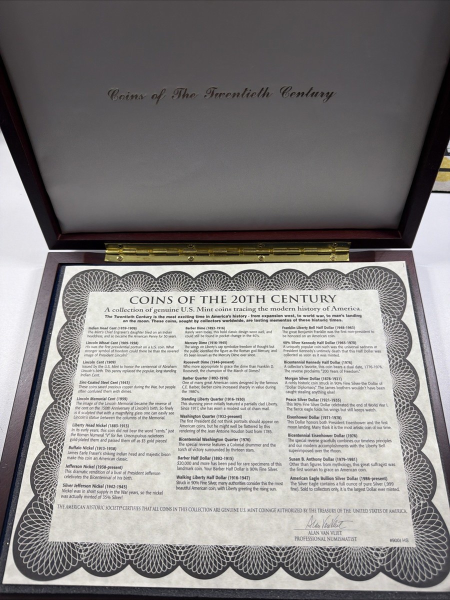 Coins of the 20th Century Type Set 27 Piece Collection | eBay
