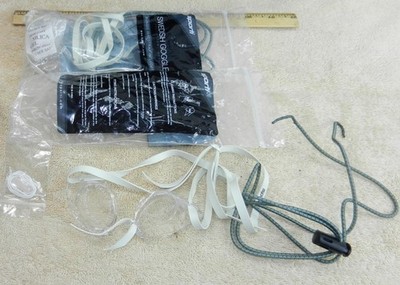 2 Pairs Of New Sporti Swedish Goggles Anti Fog Swim Swimming Accessories !