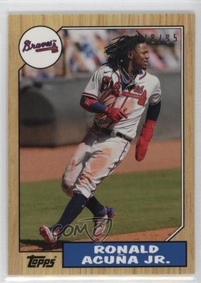 2021 Topps Transcendent Party 78/95 Ronald Acuna Jr #1987-RA 1k3