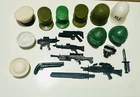 Vintage GI Joe Military Hats & Weapons Lot Vintage War 12” Action Figure