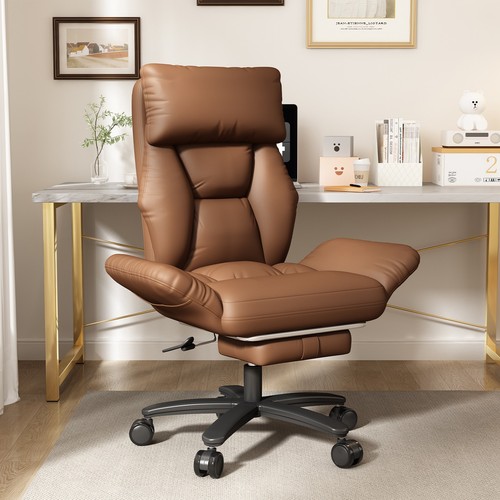 Big and Tall Office Chair Executive Desk Chair with Footrest High Office Chair - Picture 52 of 58